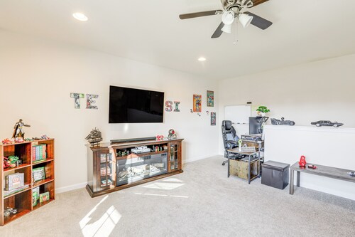 Spacious Ewing Township Home: Home Gym & Deck!