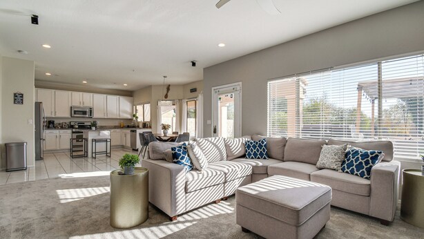 House (4 Bedrooms) | Interior - Heated Pool & Game Room: Family Home in Scottsdale (Scottsdale)
