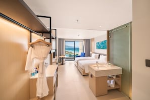 Leilighet – deluxe (2 Twin Beds) | 1 soverom, sengetøy av topp kvalitet og senger med overmadrass