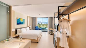 1 dormitorio y ropa de cama de alta calidad