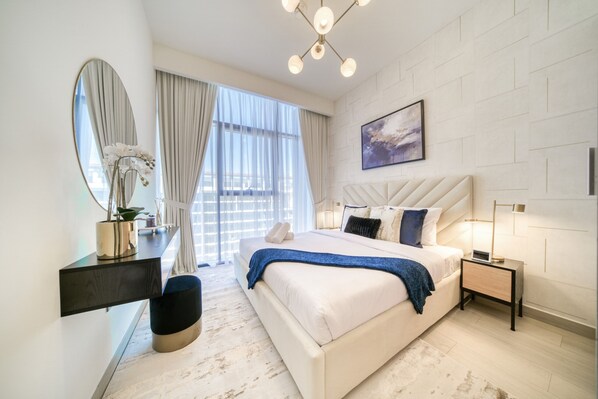 1 bedroom, in-room safe, iron/ironing board, free WiFi - Sizeable 1BR at Azizi Riviera 35, Al Merkadh by Deluxe Holiday Homes (Dubai)