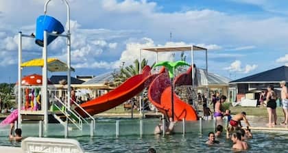 Cabañas Alpinas en Ambiente Natural a Metros de las Piletas