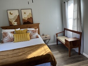 1 makuuhuone, työpöytä, vauvan matkasänky, ilmainen Wi-Fi