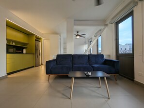 Apartment (A) | Living area - Casa Ambar By Wynwood House (Panama City)