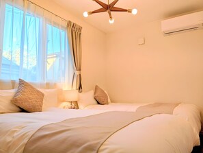 Condo família, para não fumantes, cozinha (B) | 1 quarto, individualmente mobiliados, cortinas blackout