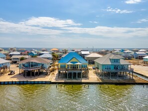 Exterior - Bayfront, amazing views, waterside decking, close to everything! – Sunscape (Dauphin Island)