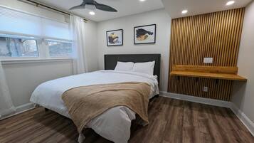 2 chambres, fer et planche à repasser, Wi-Fi gratuit, draps fournis