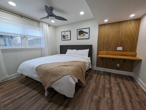 2 bedrooms, iron/ironing board, free WiFi, bed sheets