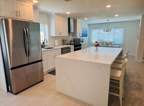 Fridge, microwave, oven, stovetop - Come live by the Beach with Pool! (Indian Rocks Beach)