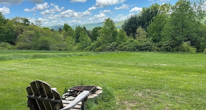 Our Rustic Serenity Camp over looks the Susquehanna River valley.