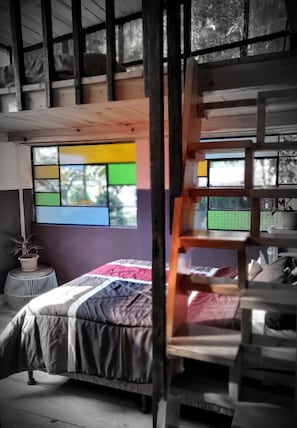 Family Loft | Premium bedding, pillowtop beds, individually decorated
