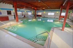Indoor pool, outdoor pool - Fully Furnished 2 Bedroom Condo for Family Vacations - Beach Bliss Getaway (Ocean City)