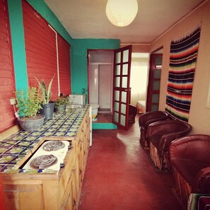 2 bedrooms, free WiFi - Las Fumarolas de Don Goyo  (San Pedro Cholula)