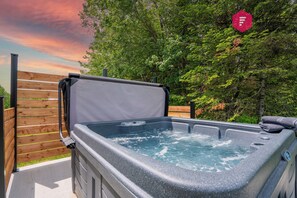 Idromassaggio all'aperto