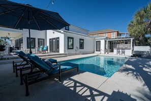 Piscine chauffée
