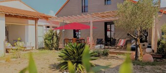 Maison de Charme, Plage et Commerces à Pieds 300m, Idéale Famille Avec Enfants