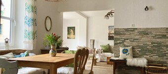 Gemütliche Ferienwohnung Ganz nah am Fluss