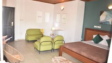 1 camera, biancheria in cotone egiziano