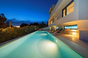 Pool - Ibiza Town Modern Villa, Sleeps 10 (Cap Martinet)