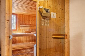 Sauna - Villa 'Robis Moraira' with Sea View, Wi-Fi and Air Conditioning (Benissa)