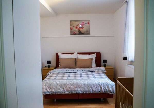 2 bedrooms, iron/ironing board, WiFi, bed sheets - Cozy Flat am Schloßpark (Wiesbaden)