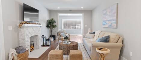 Älytelevisio, takka