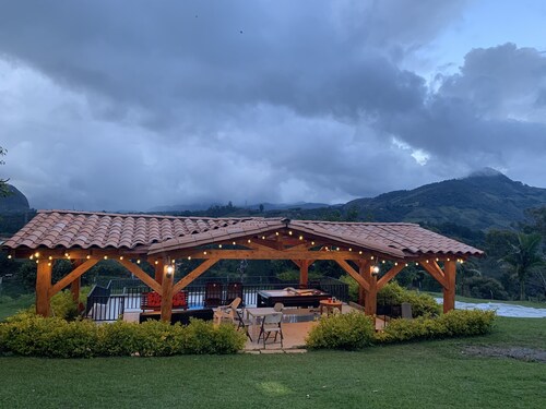 Hermoso lugar rodeado de naturaleza, iFinca el paraíso, wifi, kiosko y mas