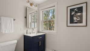 Regadera y secadora de cabello 