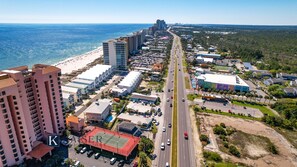 Aerial view - Gulf Front Home | Heated Pool & Boardwalk | Ocean Edge 12, Serendipity by Kaiser Vacations (Orange Beach)