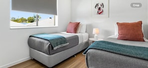 2 habitaciones, tabla de planchar con plancha y wifi gratis 