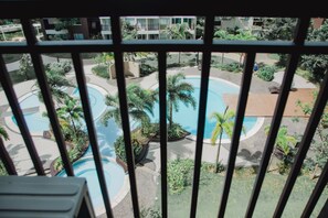3 outdoor pools