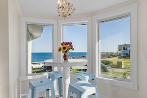 Dining - Gorgeous Oceanfront 2-Bdrm Apartment w/ Fireplace (Gloucester)