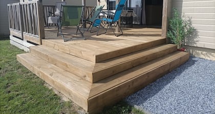 Cottage familial, espace bien -etre et Piscine, proche Capbreton et Hossegor