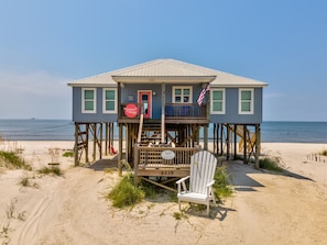 House, 4 Bedrooms | Exterior - Grace Wins - 2335 Bienville 4 Bedroom Home by RedAwning (Dauphin Island)