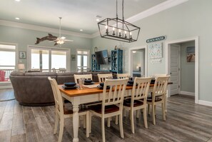 House, 4 Bedrooms | Dining - Grace Wins - 2335 Bienville 4 Bedroom Home by RedAwning (Dauphin Island)