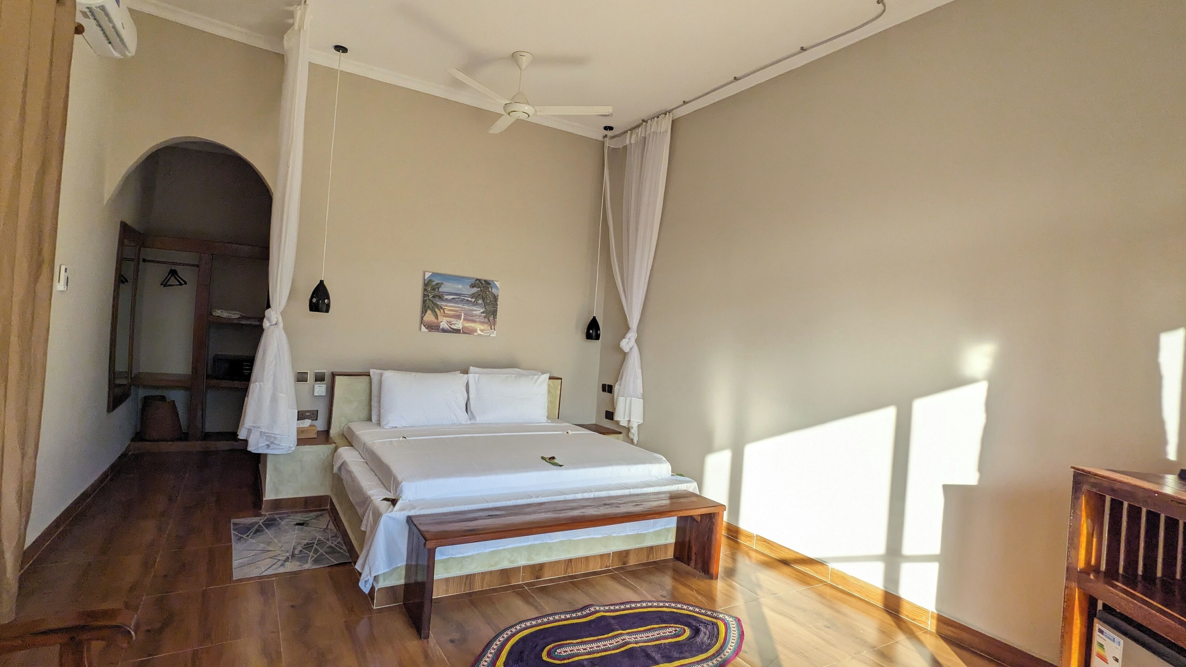 Standard Double Room, 1 Double Bed, Pool Access, Pool View | Minibar, desk, laptop workspace, blackout drapes
