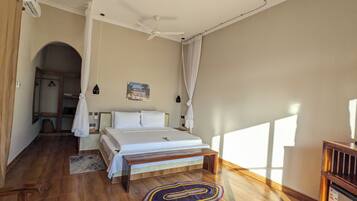 Standard Double Room, 1 Double Bed, Pool Access, Pool View | Minibar, desk, laptop workspace, blackout drapes