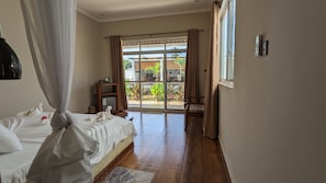 Minibar, desk, laptop workspace, blackout curtains - Mafia dream hotel (Mafia Island)