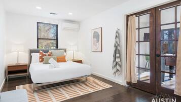 4 habitaciones, escritorio, tabla de planchar con plancha y wifi gratis
