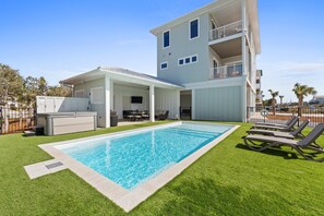 Una piscina climatizada