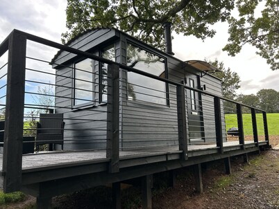 Stunning 1-bed Luxury Lodge on Teign River