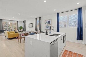 Interior - Stylish Stay with Rooftop Views and Garage Access (Charlotte)