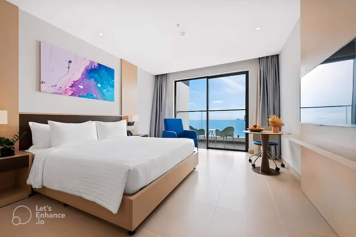 Pillow-top beds, in-room safe, desk, blackout curtains