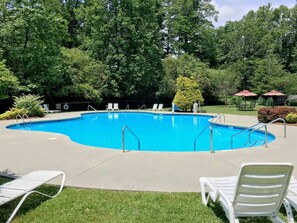 Pool - The Dogwood 4 bedroom 2 Bath- Sleeps 8 Centrally located in Flat Rock NC       (Flat Rock)