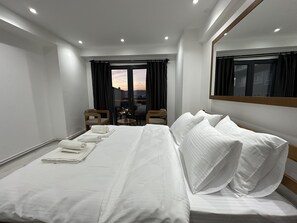 Apartemen Elite | 1 kamar tidur, minibar, Wi-Fi gratis, dan seprai linen