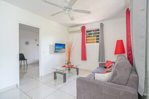 Living area - Splendid Small Residence Penthouse (schoelcher)