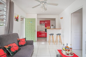 Living area - Splendid Small Residence Penthouse (schoelcher)