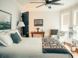 4 bedrooms, iron/ironing board, travel crib, free WiFi