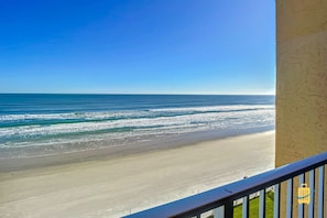 Apartment, Balcony, Oceanfront | Balcony - Oceania Beach Club Beachfront Condos (New Smyrna Beach)