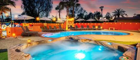 Außenpool, beheizter Pool